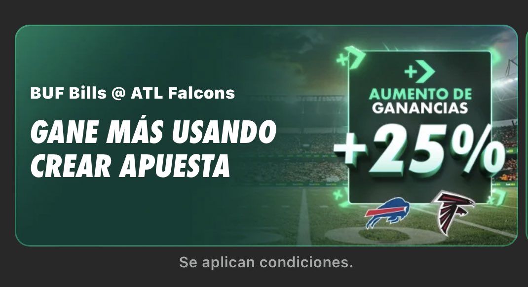 Tigerpicks33's tweet photo. Hay 2 partidos de NFL y  TioBet365 incrementa el 25% Adicional en tu CA 😱

Ya tengo armado algo, nos lo jugamos❓
🚨🚨 SI SI, dale a esos 🔄RTs y comentarios❤️🚨🚨

🙌🏽✨💵🍀

REGISTRATE AQUÍ 👉🏼 https://t.co/r6dxm3ShZT
CÓDIGO: TIGERPICK 
Te duplico hasta $5000 en Apuestas Gratis tu primer deposito ( Aplican Tyc)
🔞 Solo Mayores de edad
Juega con responsabilidad