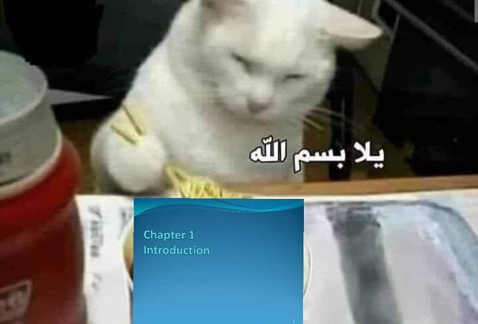 ليلة امتحان المادة اللي قلت عليها مذاكرة اول بأول ...