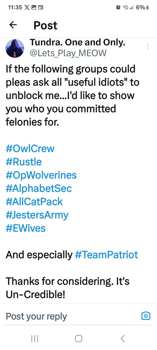 Lets_Play_MEOW's tweet image. Same request to

The old Consternation Security Group, #SnowApes #BunnySec and #FlyNet

Be appreciated.