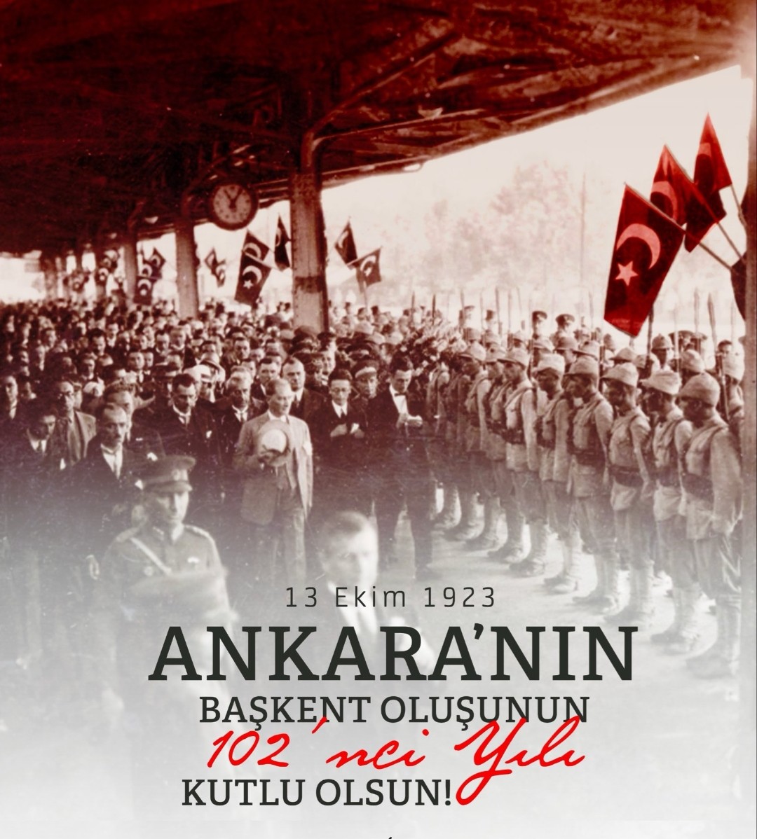 Belgin_1923's tweet photo. ♥️"Ankara, 
hükümet merkezidir ve sonsuza dek hükümet merkezi kalacaktır. "

-Mustafa Kemal ATATÜRK

🇹🇷13 EKİM 1923
Cumhuriyetimizin kalbi, Ankara'nın
başkent oluşunun 102. yıl dönümü
kutlu olsun!
                                   
#AnkaranınBaşkentOluşu https://t.co/Vx5r4ku3wI