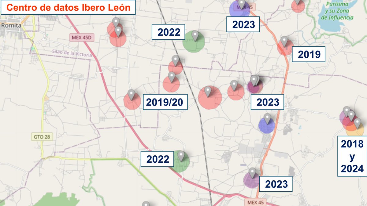 plataformagto's tweet image. Irapuato forma un triángulo del terror en los linderos de los municipios Romita y Silao. 

Según el Centro de Datos de @IberoLeon #ReDLab, de 2019 a 2025 se habrían exhumado 119 cuerpos en 18 fosas clandestinas sólo en este triángulo

Fuente: iberoleon.mx/centro-de-datos