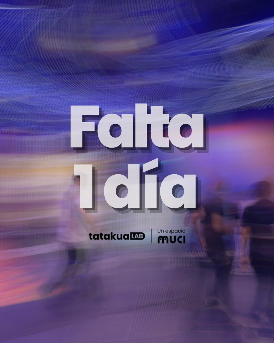 muci_py's tweet image. Falta 1 día 

Para que puedas visitar la nueva y última exhibición del MuCi 

Reserva tu lugar en muci.org/entradas