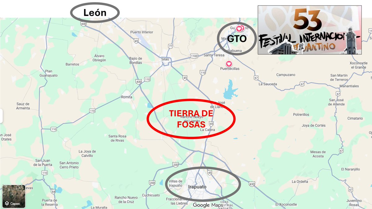 plataformagto's tweet image. Irapuato forma un triángulo del terror en los linderos de los municipios Romita y Silao. 

Según el Centro de Datos de @IberoLeon #ReDLab, de 2019 a 2025 se habrían exhumado 119 cuerpos en 18 fosas clandestinas sólo en este triángulo

Fuente: iberoleon.mx/centro-de-datos
