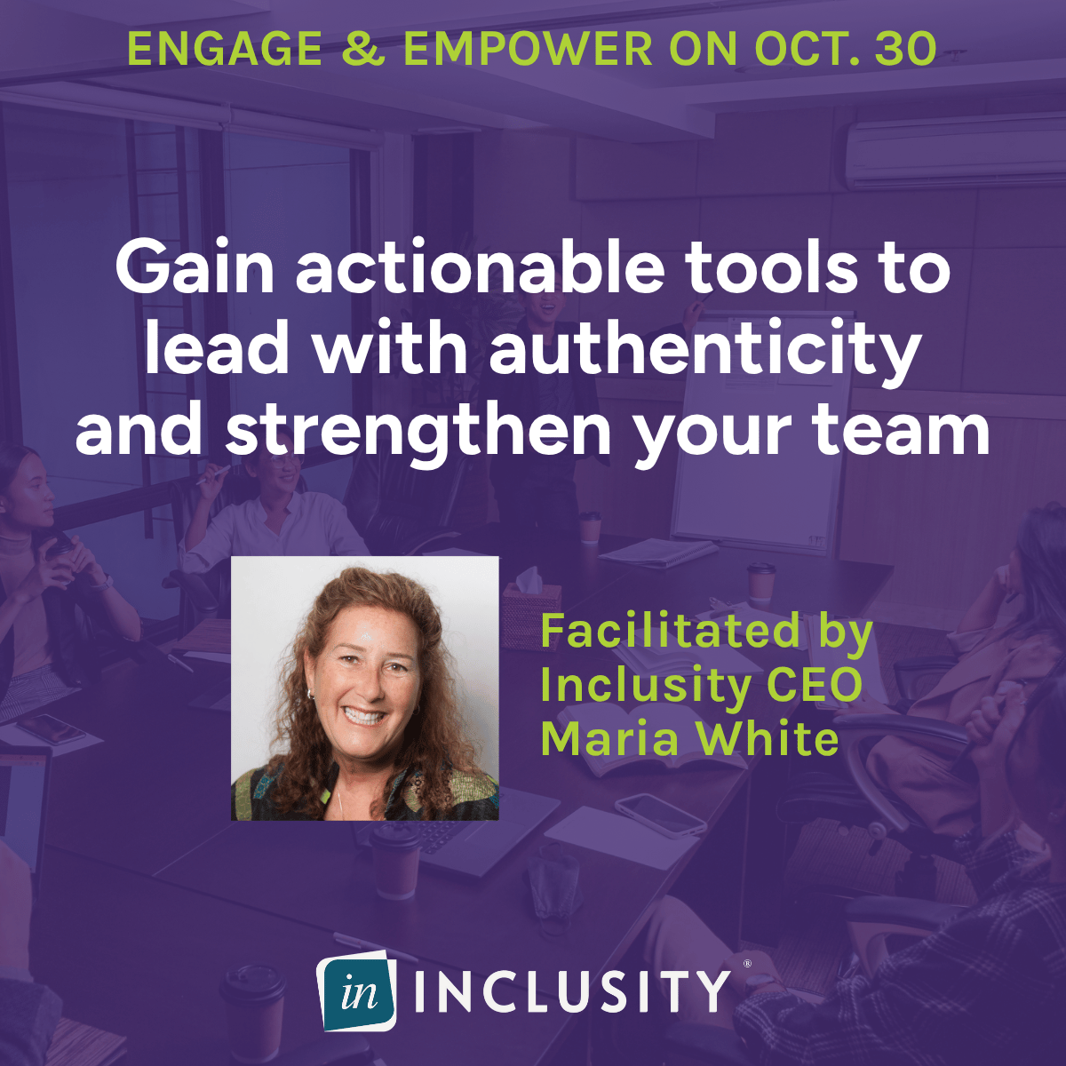 inclusity's tweet image. Find out HOW. We're excited to kick off our new series of 'mini workshops', created for busy leaders, on Oct. 30! Attend this dynamic 90-minute experience in-person in Toledo OR virtually from anywhere, and get ready to ENGAGE &amp;amp; EMPOWER! Register here 👉 loom.ly/K8wo6HA