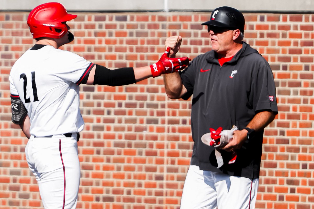 Cincinnati Baseball (@gobearcatsbase) on Twitter photo Our first Bischel Ball event of the fall is this Wednesday, Oct. 15 at Bucketheads at 6 PM!
Special guests for Wednesday's event:
🔴 Head Coach <a href="/BischelJordan/">Jordan Bischel</a>
⚫️ Assistant Coach Tom Winske
🔴 Catcher <a href="/JackNatili7/">Jack Natili</a>
⚫️ Outfielder <a href="/ConlanpDaniel/">Conlan Daniel</a>
#Bearcats | #TenGames Our first Bischel Ball event of the fall is this Wednesday, Oct. 15 at Bucketheads at 6 PM!
Special guests for Wednesday's event:
🔴 Head Coach <a href="/BischelJordan/">Jordan Bischel</a>
⚫️ Assistant Coach Tom Winske
🔴 Catcher <a href="/JackNatili7/">Jack Natili</a>
⚫️ Outfielder <a href="/ConlanpDaniel/">Conlan Daniel</a>
#Bearcats | #TenGames