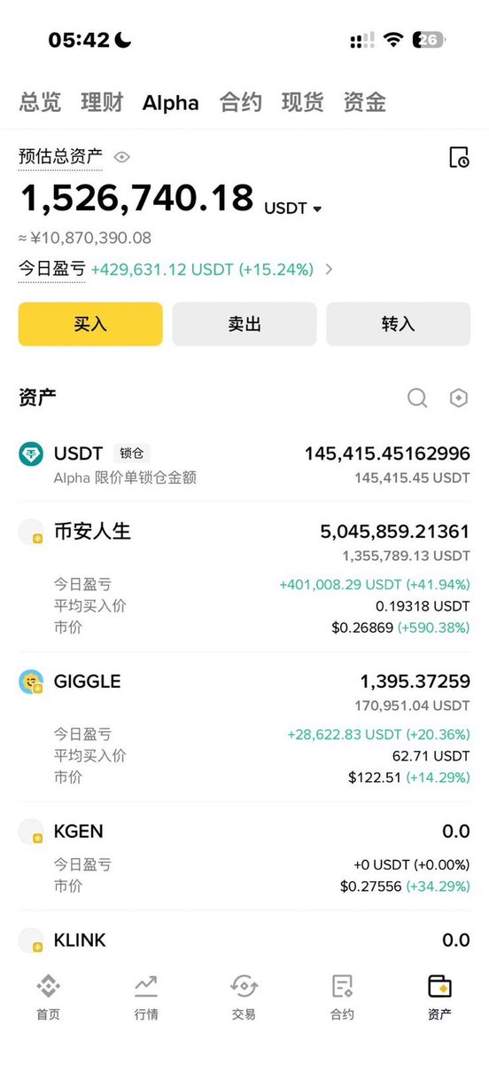 dediana_crypto's tweet image. I had 1BNB in Feb .
Bless the Chinese gods and @cz_binance
Giving away 10 BNB ( With Proof )
Just Retweet and comment your BNB wallet . ( 48H )