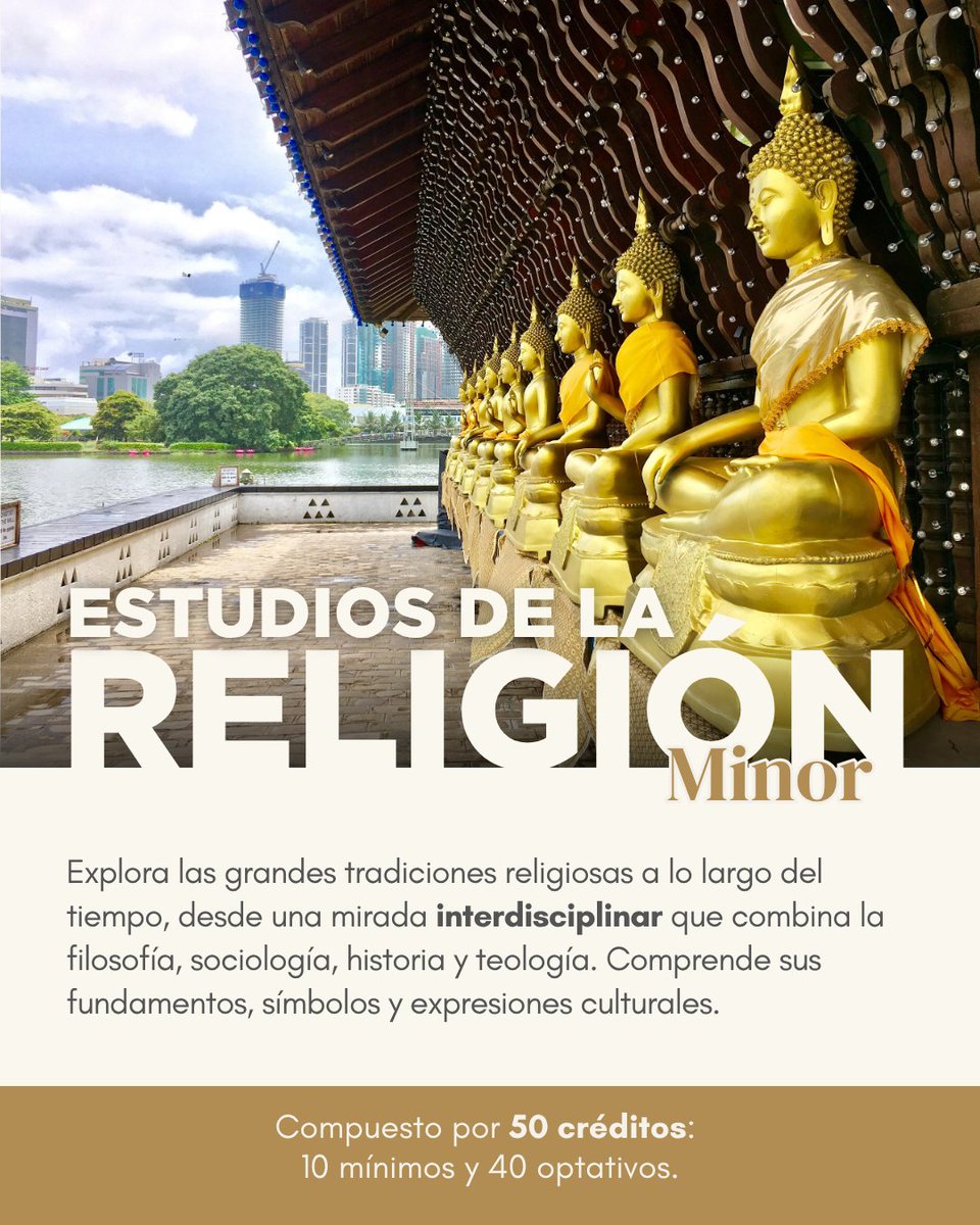 cer_uc's tweet image. 📚Conoce el nuevo Minor en Estudios de la Religión. Explora el fenómeno religioso desde diversas perspectivas: teórica, histórica y empírica.
✅ Inscríbelo a partir del 15 de octubre en Mi portal UC
👉 Revisa cursos disponibles y más información en cer.uc.cl