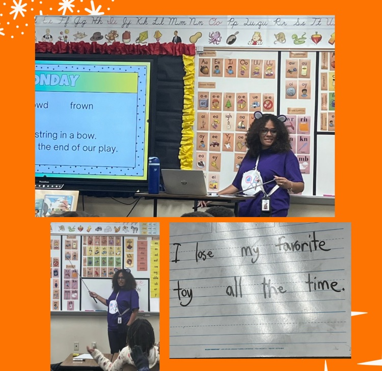 Second graders at MES are working hard on Monday morning of Homecoming week!  #DawsonNoviceNetwork