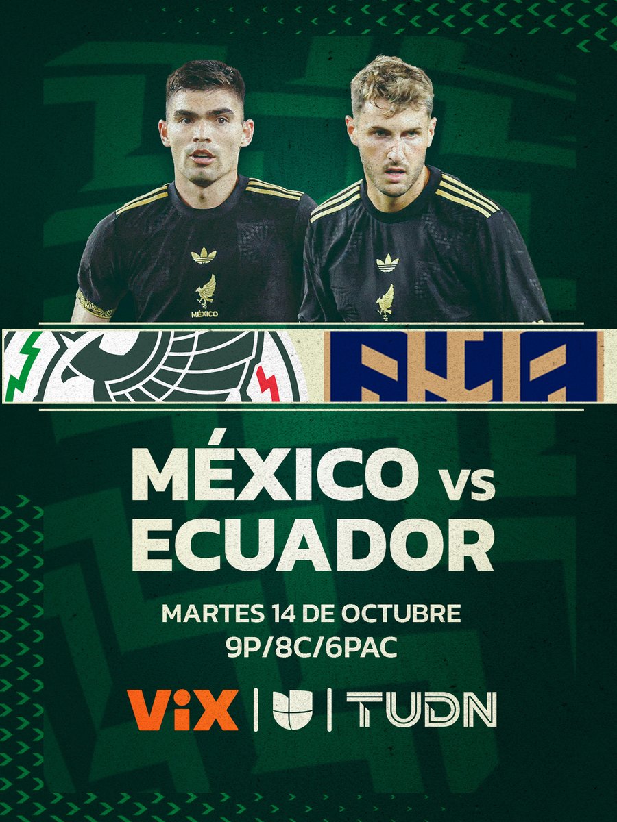 La calidad futbolística hispana pone la magia HOY con un #CompaVsPana🙌🤩⚽

México y Ecuador miden fuerzas en partido de preparación 🇲🇽🔥🇪🇨 por <a href="/VIX/">ViX</a>, <a href="/Univision/">Univision</a> y TUDN 🇺🇸📲 bit.ly/3ykBGmd