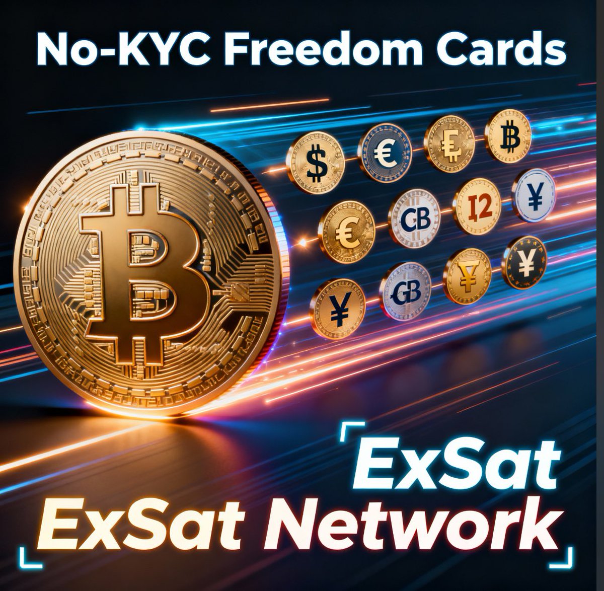 PAHPUCRYPT's tweet image. No KYC Freedom Cards: ExSat’s Stealth Weapon for Spending BTC Yields in 12 Fiat Worlds
Spending Bitcoin yields should feel like true freedom, but many face walls of frustrating KYC checks and limited fiat options. Imagine earning in crypto yet hitting endless roadblocks just to…