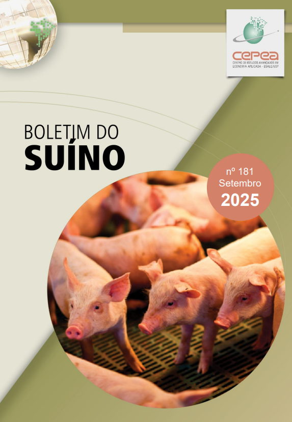 CepeaEsalq's tweet image. #SUÍNO – O Boletim do Suíno de setembro está disponível no site do Cepea!
.
Confira em nosso site cepea.esalq.usp.br &amp;gt; Suínos &amp;gt; Boletim do Suíno
.
#suinocultura #pecuária #agronegócio #Cepea