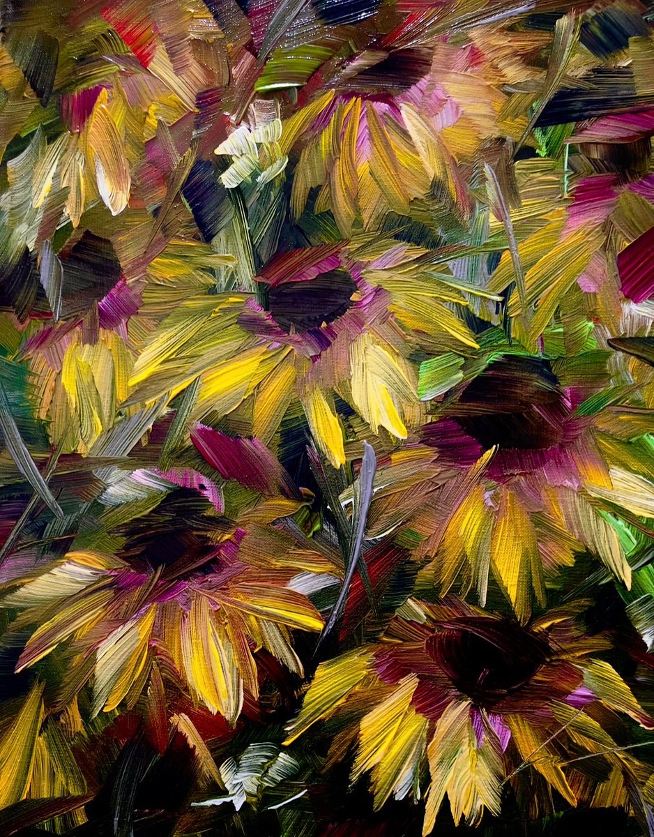 vera_kober_art's tweet photo. My painting of garden flowers https://t.co/tGnHgi8xWg