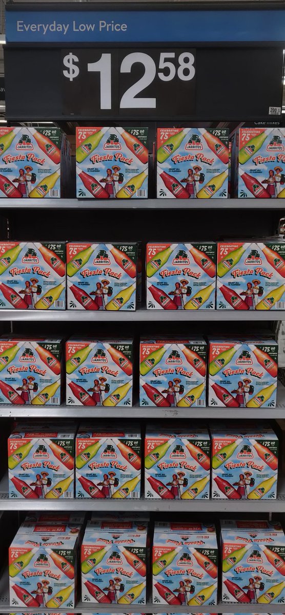 Spotted some <a href="/Jarritos/">Jarritos</a> Fiesta Packs at <a href="/Walmart/">Walmart</a> without the 💀BoNeS by Jarritos NFT's and it's almost Halloween... 😭 #NFT