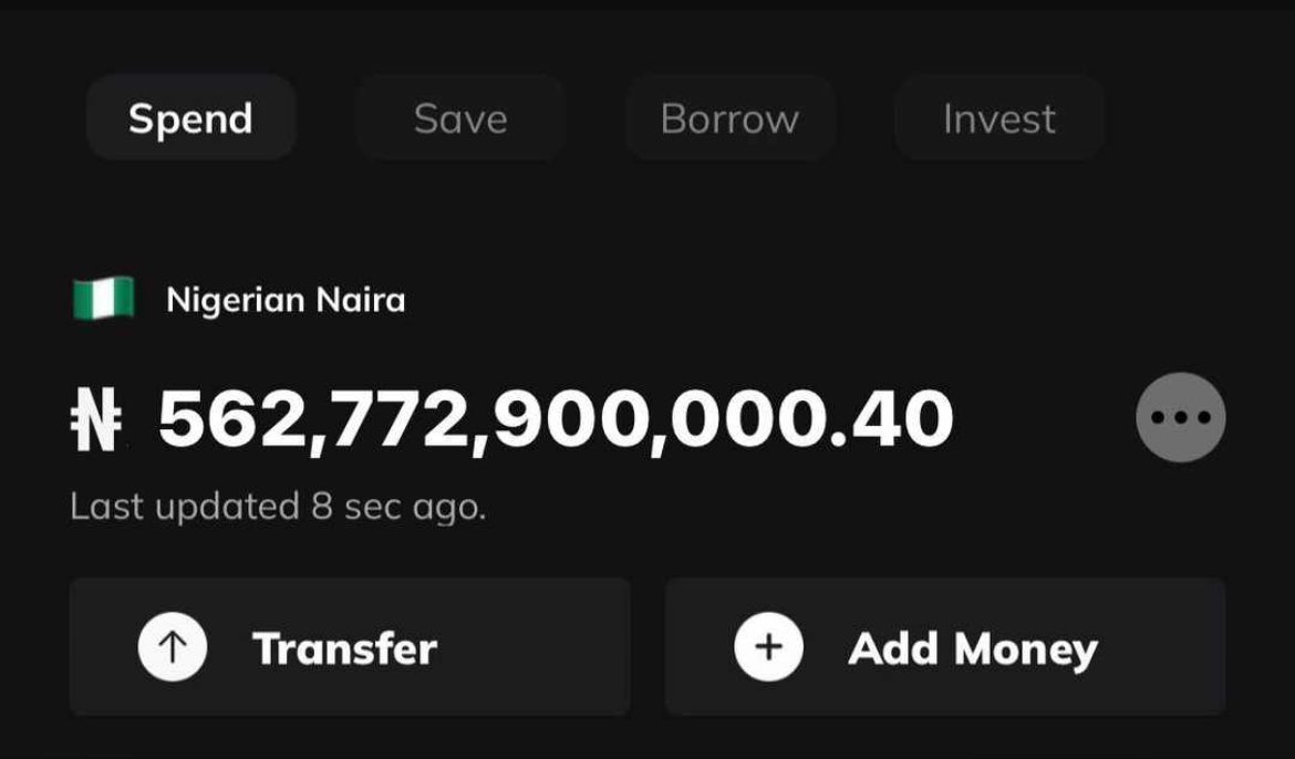 Dr_Pharouk's tweet image. You log into your bank app and see this - who are you calling first 👀👀