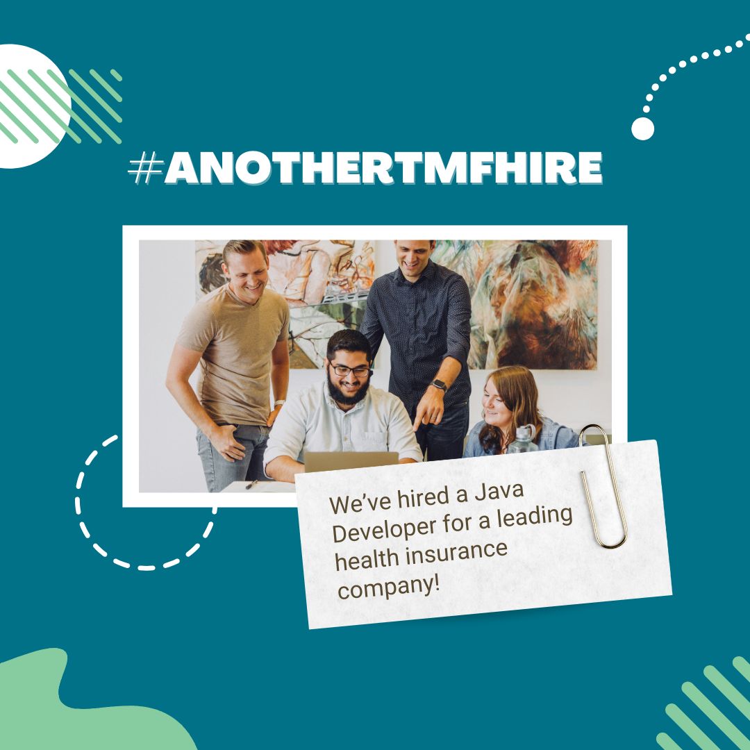 TMFloydandCo's tweet image. 🚀 #AnotherTMFHire alert!

We’ve hired a skilled Java Developer to support a leading health insurance provider in the Southeast. They&apos;ll be working on back-end systems that power essential healthcare services.

#TMFSuccess #JavaDeveloper #HealthcareIT #HealthTech #WeDeliverTalent