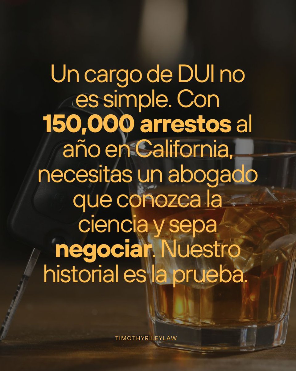 TimothyRileyLaw's tweet image. The science behind a DUI is often flawed. Was the test reliable? Were your rights violated? We ask the tough questions that change the outcome of your case. Find out why we are the right defense.
#DUILawyer #CaliforniaDUI #DUIdefense #LegalDefense #TimothyRileyLaw #DUIattorney