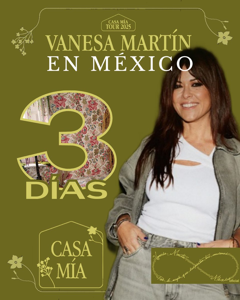 VanesaMartinMex's tweet photo. Vamos con todo esta semana, tropa!!! 😃🧨🧨🧨 #CuentaRegresiva #CasaMíaEnMéxico #CasaMía #CDMX #Monterrey #Guadalajara
@vanesamartin_ @UMusicMexico @DucampLive @Muziek_mx @fansmxoficial @UniversalSpain @UniversalMusica @gtstalentspain #VanesaMartinMx #VanesaMartín #VMMCFO #FMO https://t.co/pfEr9J1Jtn
