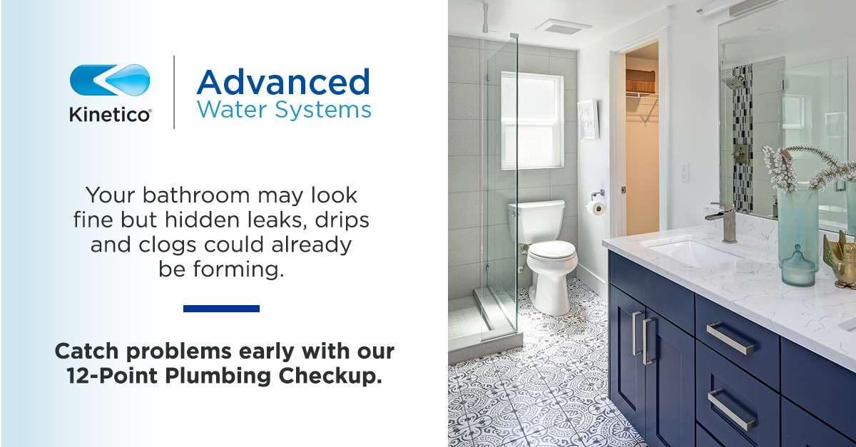 kineticoaws's tweet image. 🚰 Tiny drips, small clogs, hidden cracks… they seem harmless, but can quickly turn into floods, water damage or mold.

💧 Schedule your 12-Point Plumbing Checkup today. → kineticoadvancedwatersystems.com/contact-us/

#plumbing #KineticoAdvancedWaterSystems #WaterContamination