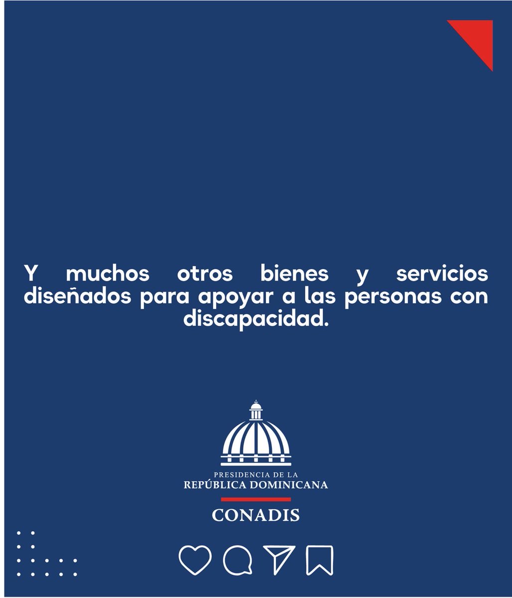 ConadisRD's tweet image. ¿Conoces los beneficios del Certificado de Discapacidad? 🤔

Este documento oficial te permite acceder a programas, servicios y oportunidades que promueven la inclusión y el ejercicio pleno de tus derechos.

¡Infórmate y acércate al CONADIS! 

#CONADIS #InclusiónSocial