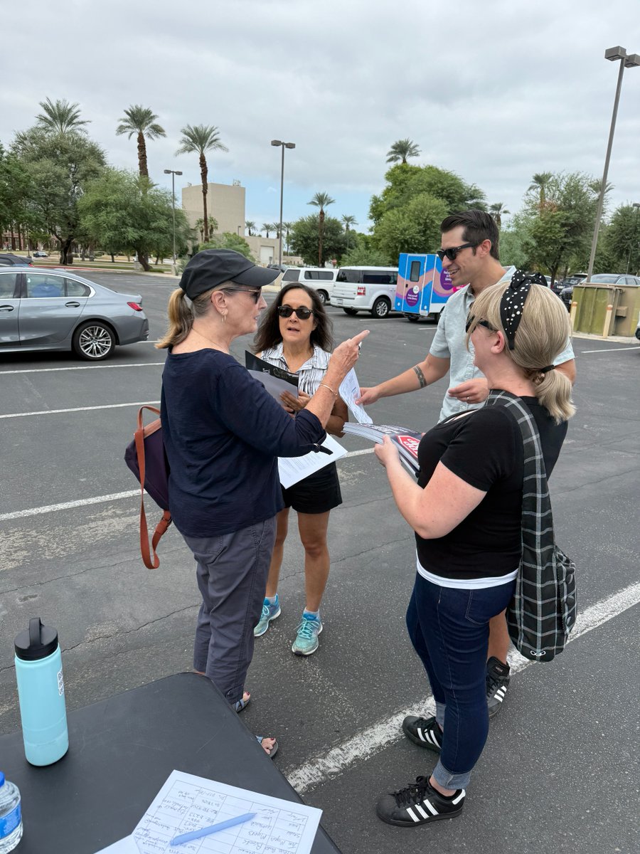 OfficialRCDP's tweet image. Great turn-out in Palm Desert on Saturday for our Prop 50 Day of Action! Working with CADEM using the PDI app has everyone across the state working together to save democracy!
#Yeson50 #thisiswhatdemocracylookslike