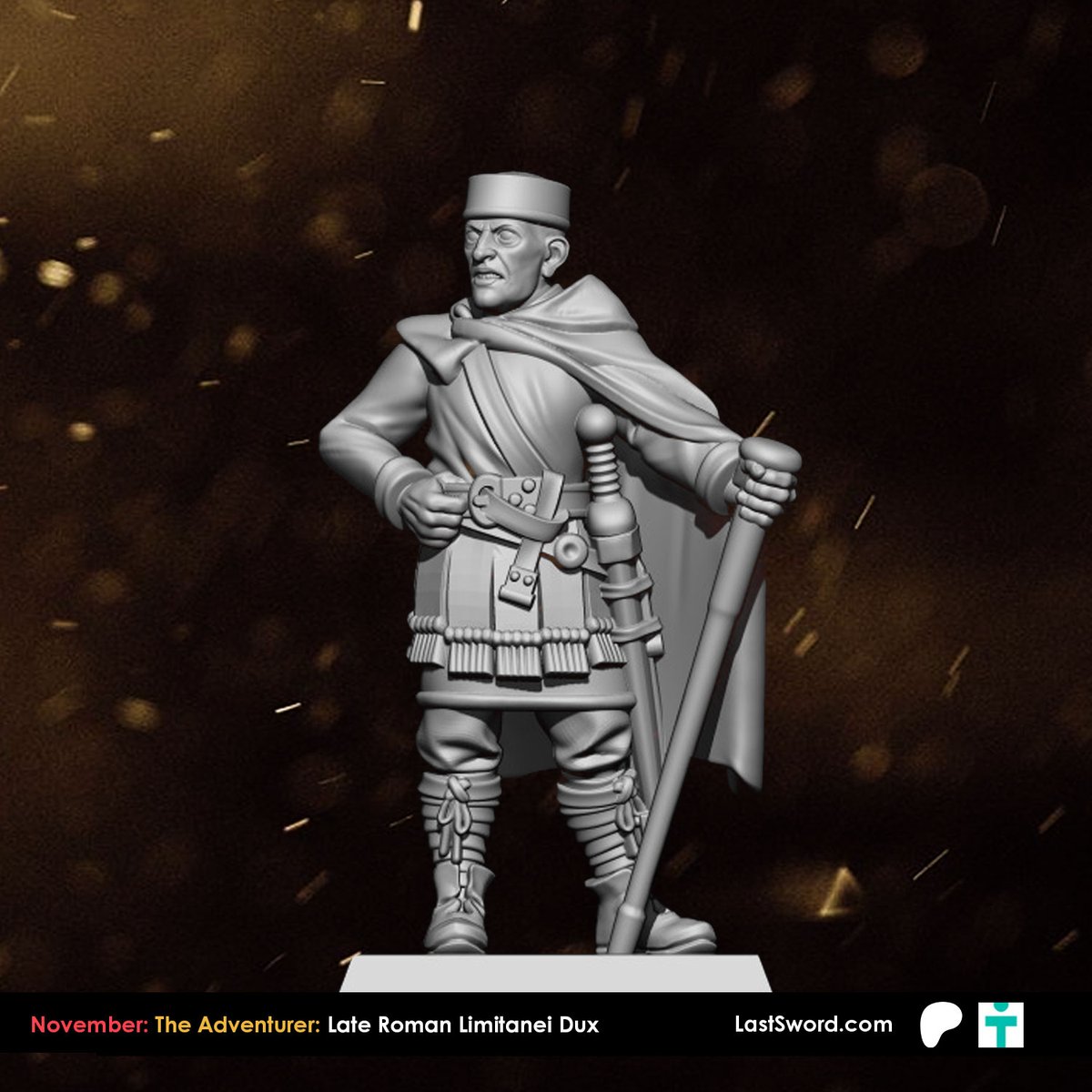 (WIP) November Patreon: The Adventurer: Late Roman Limitanei Dux
The dux was the highest military office within the province.
Soon at: loom.ly/9cCwgtY
-
#limitanei #lateroman #darkage #SAGA #hailcaesarwarlordgames #swordpoint #tabletopgames #3dprint #lastswordminiatures