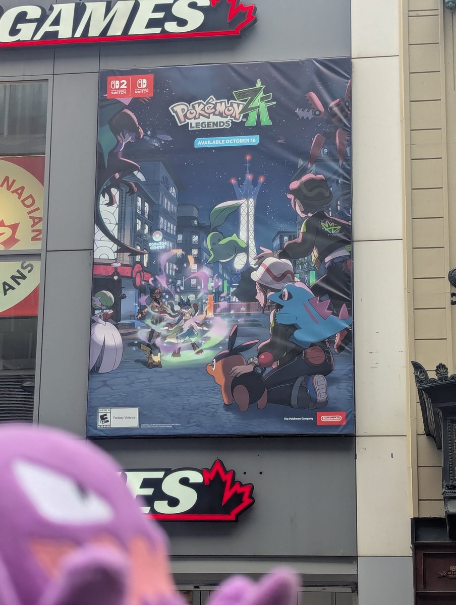 今週はついに「Legends Z-A」の放送です！長い間待ちわびて、いよいよその日が近づいてきました。私の街でも広告が始まって、期待がさらに高まりました。