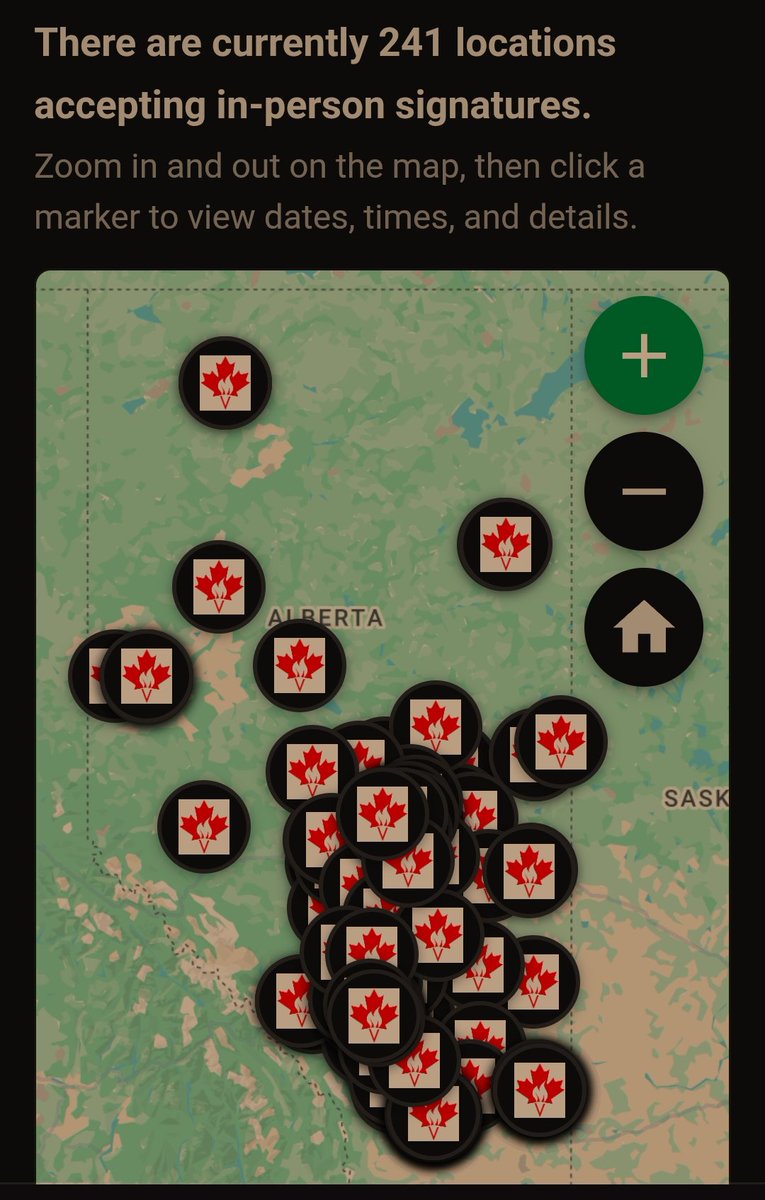 The #ForeverCanadian petition needs a final push to get the required 300K signatures. If you're proud to be Canadian and think AB should remain part of Canada, PLEASE find a signing location and add your name! There are 241 AB locations, so it should be quick &amp; easy 😁🇨🇦!

#ableg