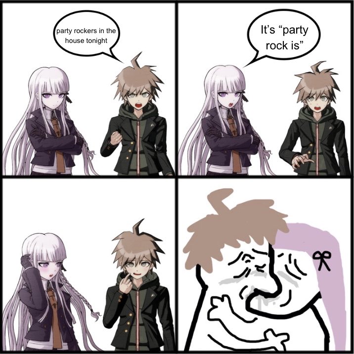 Party rockers in the Naegiri house tonight (v2)

#drtwt