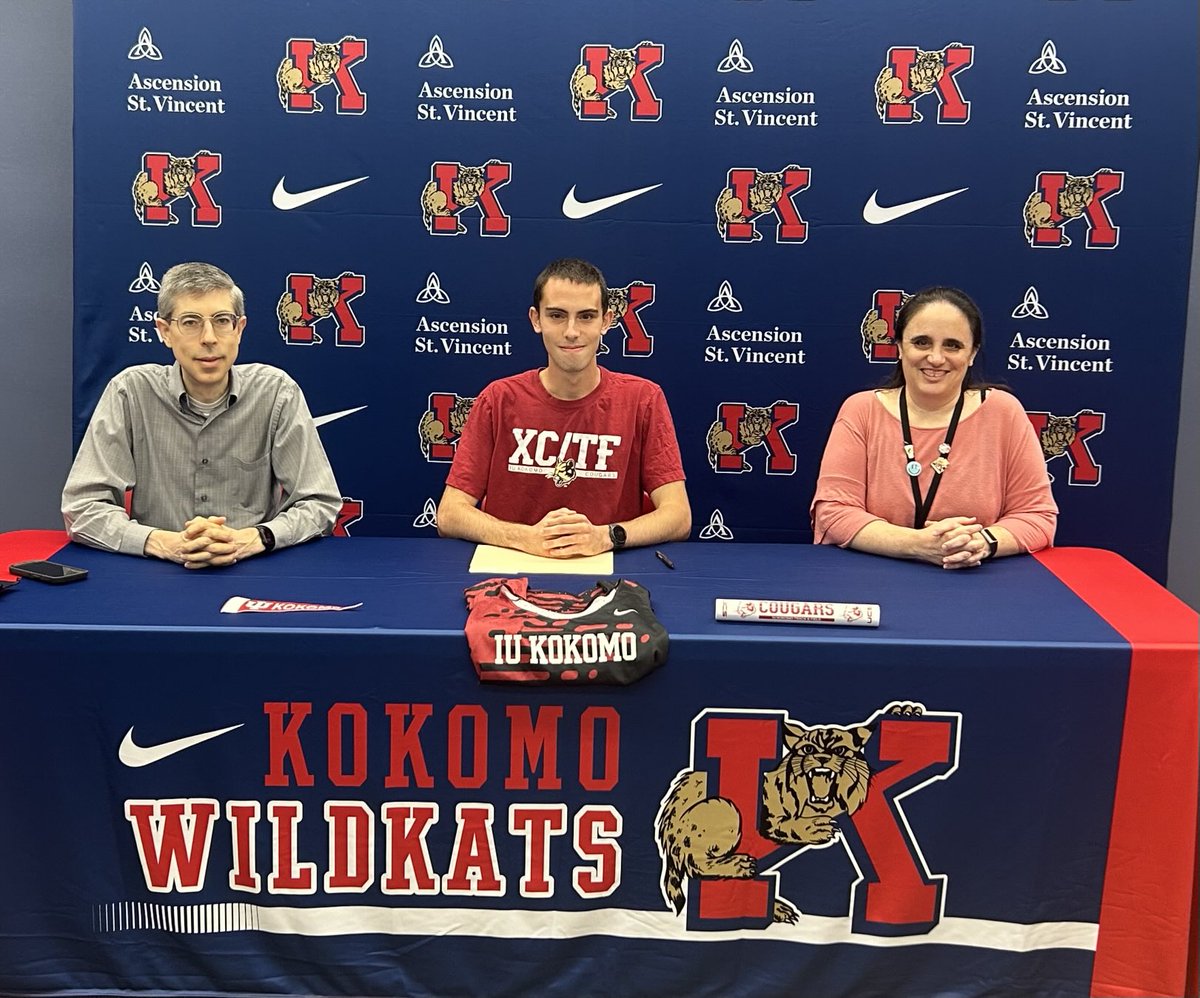 Congratulations to Ben Wallace on signing to continue his Cross Country and Track career at Indiana University Kokomo.