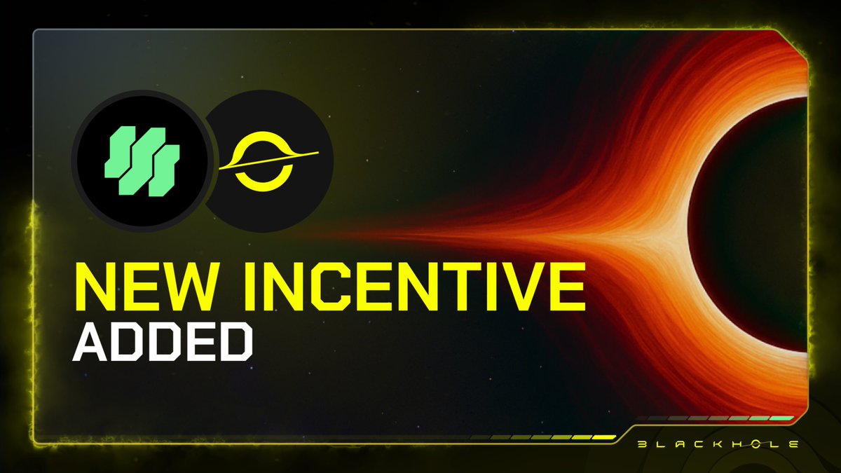 Heavy incentives have started rolling in for Epoch 13! 

$220,000+ in rewards is now available to vote for on the $SUPER / $BLACK pair 🕳️