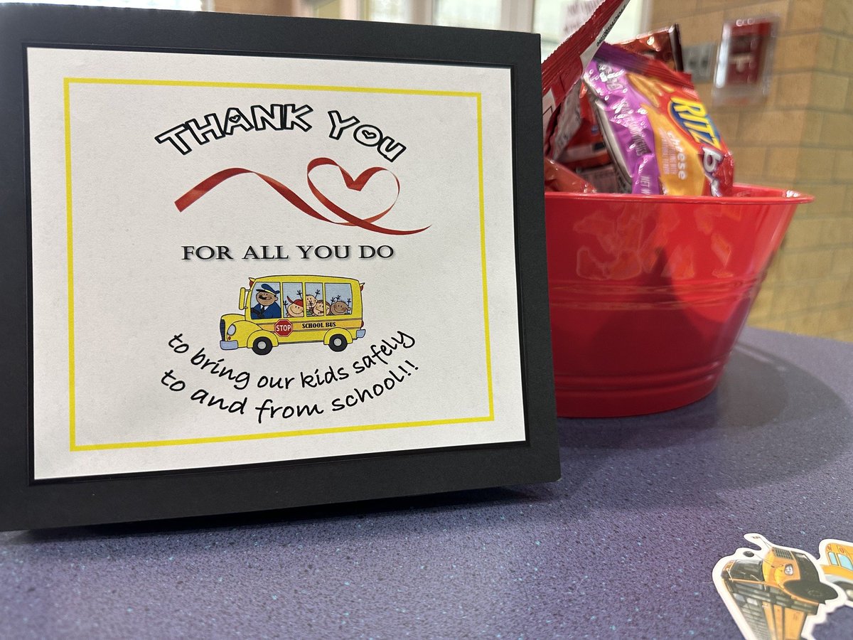 We are planning a Bus Safety Appreciation Breakfast on Friday, 10/24, to show our gratitude to the amazing drivers, monitors &amp; mechanics who safely transport our students each day—and we’d love your help to make it a special event!
Please sign up here: !bit.ly/3W3wfAR
