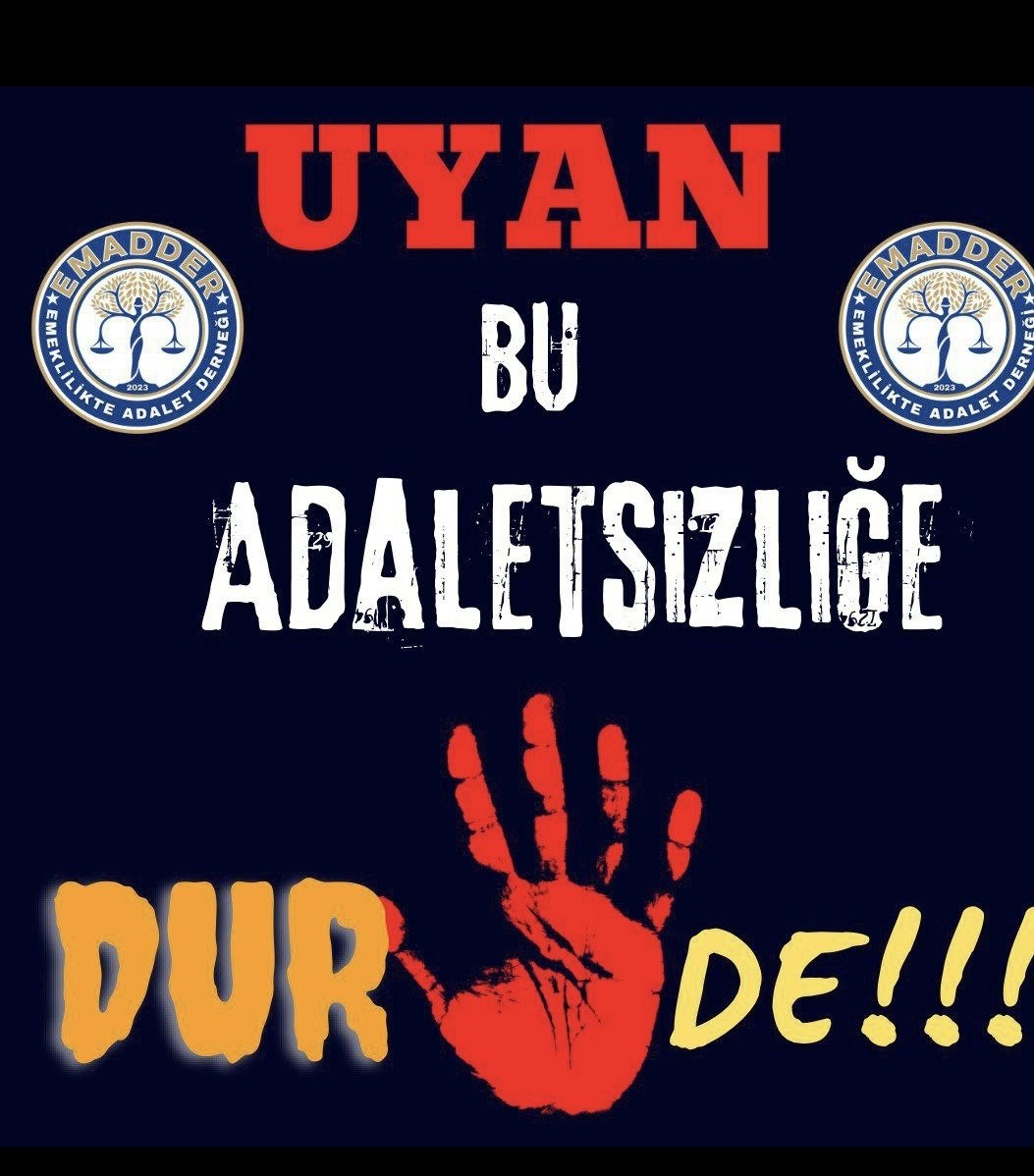 <a href="/EMADDER_KADEME/">EMADDER RESMİ SOHBET SAYFASI</a> Herkese selamlar arkadaşlar 🙋 

<a href="/EmadDernegi/">EMEKLİLİKTE ADALET DERNEĞİ ⚖️</a>
#KademeHerYerde