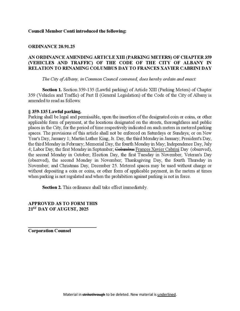 Former Albany Common Council Member Richard Conti tweet media