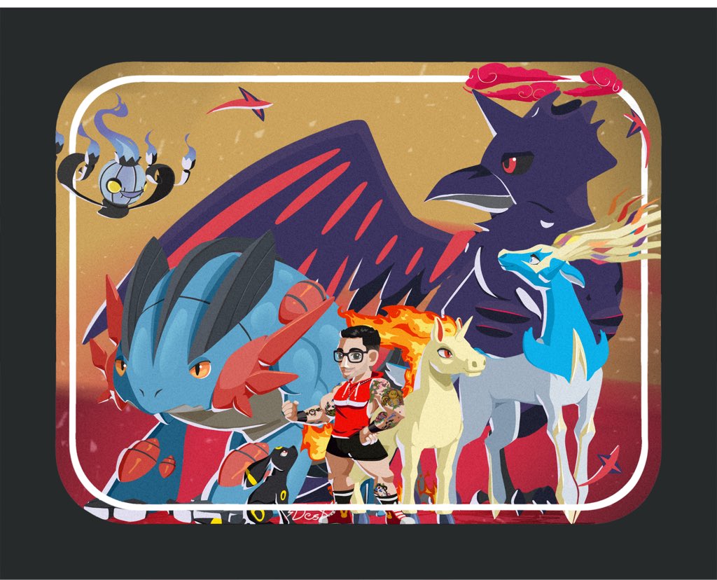 deerest_tw's tweet photo. Nine days ago was the birthday of this Pokémon trainer friend (@Malecxmayol). It took me months but I managed to finish this project for his birthday.
#pokemon #pokemontrainer #pokemonteam https://t.co/4Ysg6QTgcF