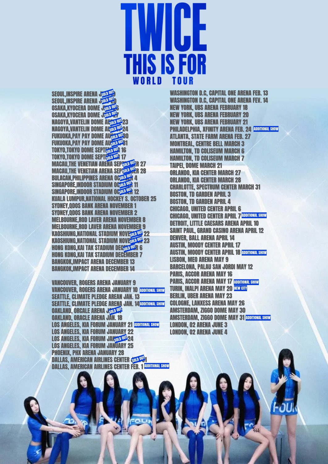 ミュージック TWICE WORLD TOUR 2019 TWICE WORLD TOUR 2019 'TWICELIGHTS' IN JAPAN@福岡初日！最高