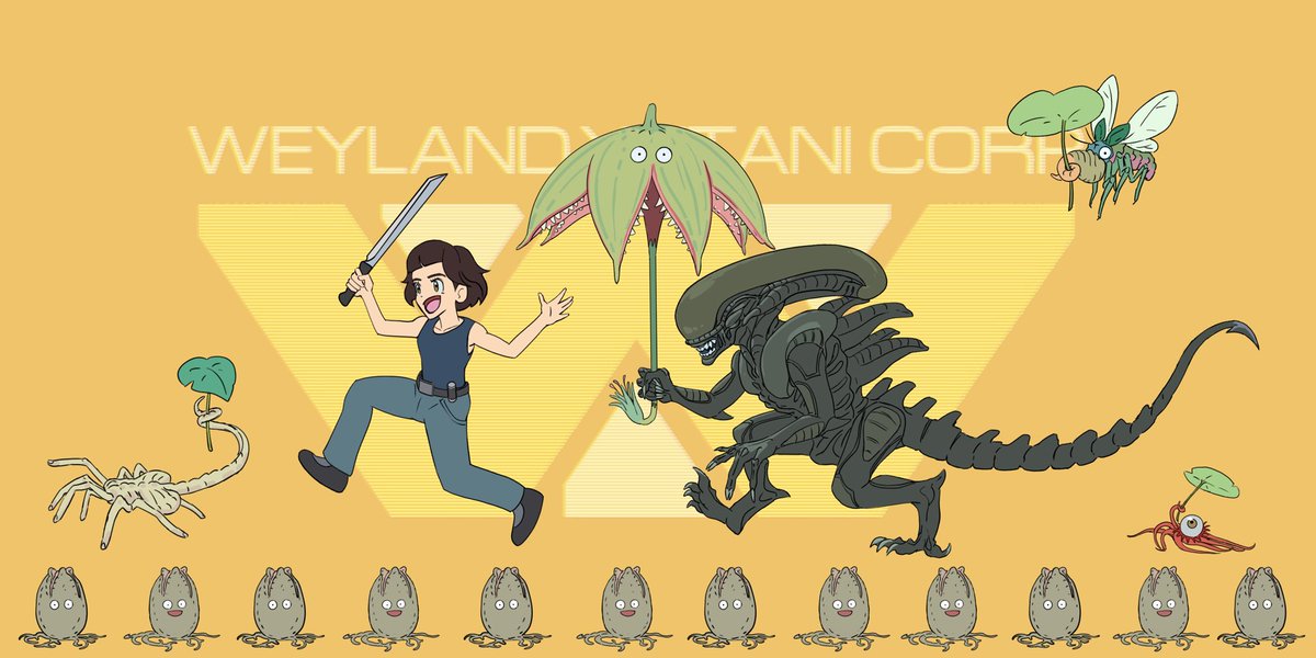 Alien Earth. I loved that they kept the retro keyboard/crt tech from Alien