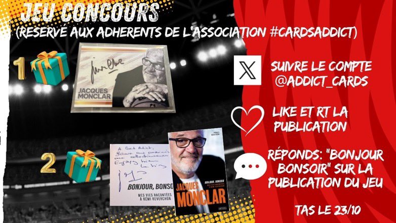 Et si on lâchait un concours sympatoche ce soir!? #CardsAddict