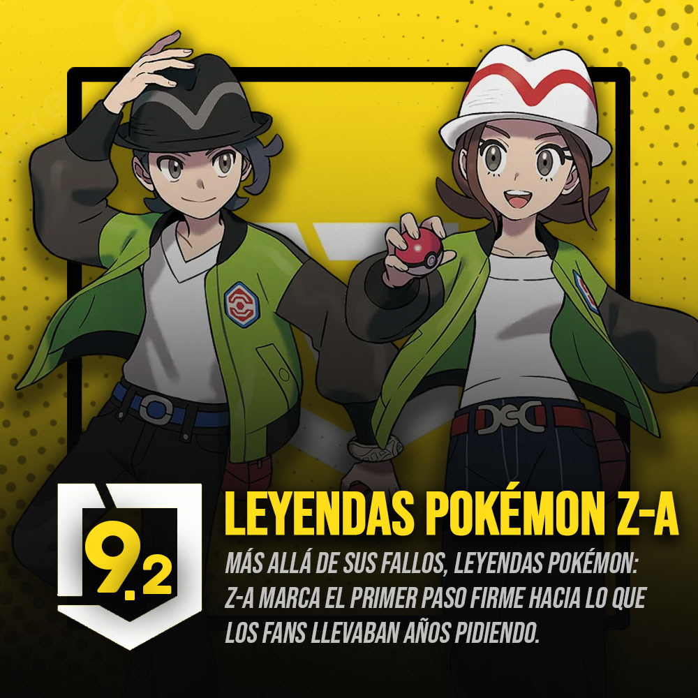 Areajugones's tweet image. Análisis de Leyendas Pokémon: Z-A - Esta vez sí, Game Freak... Esta vez sí.
"La nueva entrega de la subsaga de spin-offs sorprende donde parecía no haber hueco para ello" ❗️
Puntos Positivos ✅
🔷 La trama del juego va de menos a más
🔷 El estilo visual del juego en Nintendo…