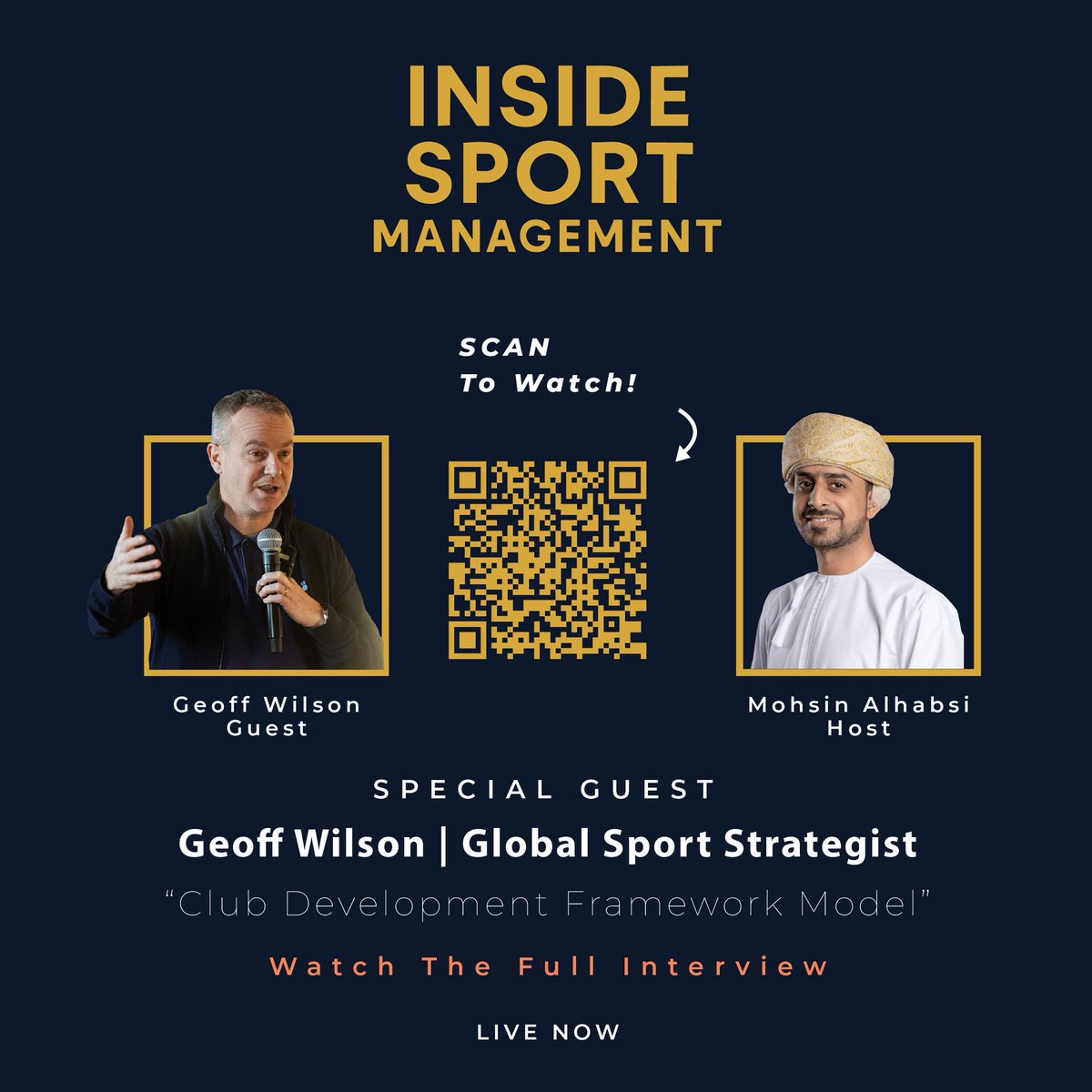 alhabsi_mohsin's tweet image. @geoffwnjwilson 

What makes a successful sports club? we uncover the Club Development Framework Model a roadmap for semi-professional and professional clubs to build stronger governance, engagement, and sustainability.

#ClubDevelopment #GeoffWilson #InsideSportManagement