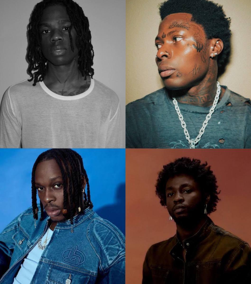 TheDamiForeign's tweet image. Who has the best pen game here?
Rema, Asake, Fireboy or Omah lay🤔