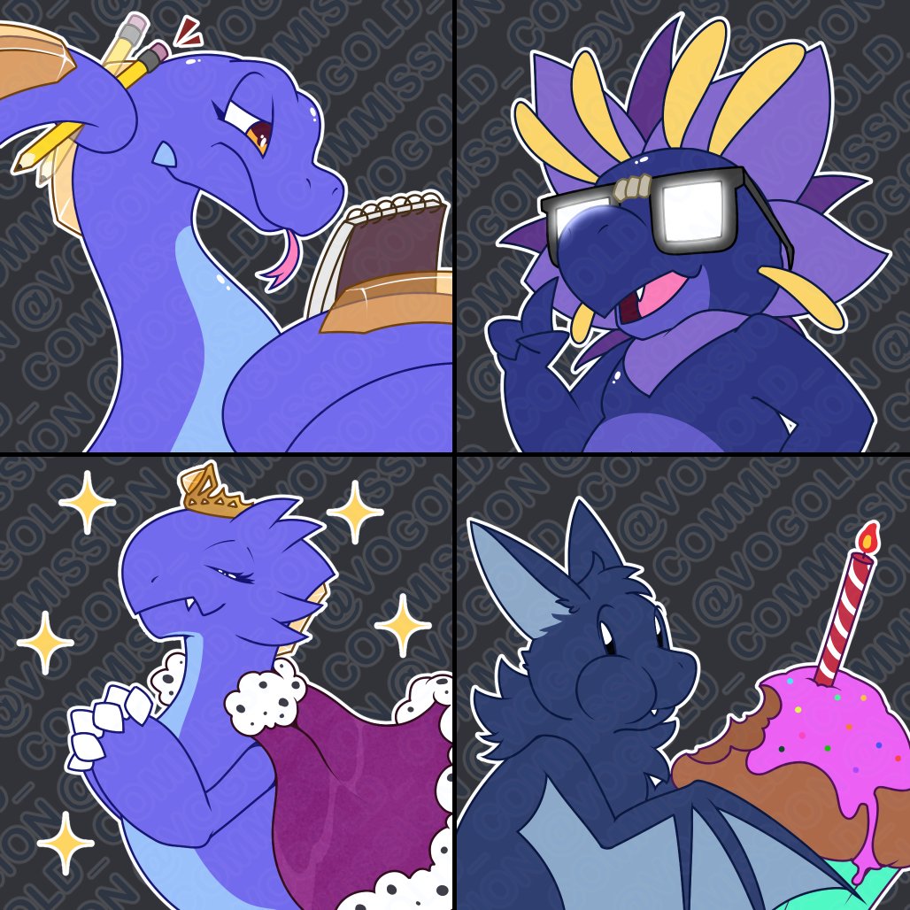 Sticker Pack for <a href="/Nymlus/">Anolise</a> of their various characters!
There are always so fun to do. If you want some of your own, hit me up!