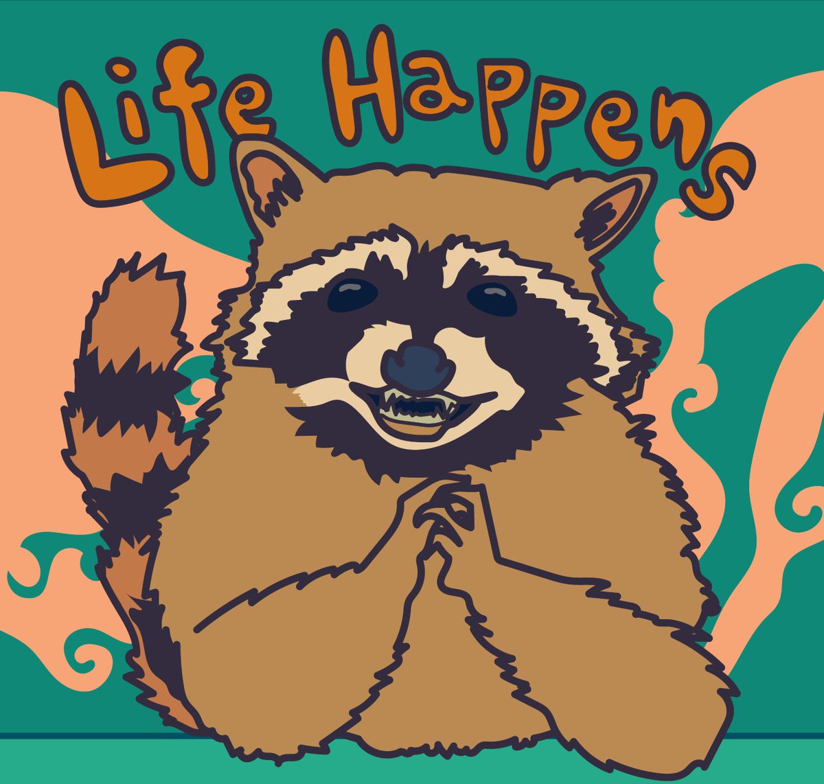 I'm having a raccoon kind of day 

How's your day?