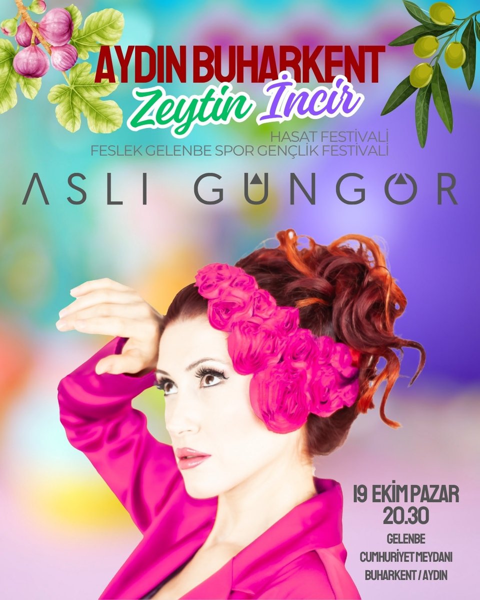 19 Ekim’de Zeytin ve İncir Festivali’ndeyiz✨🤗