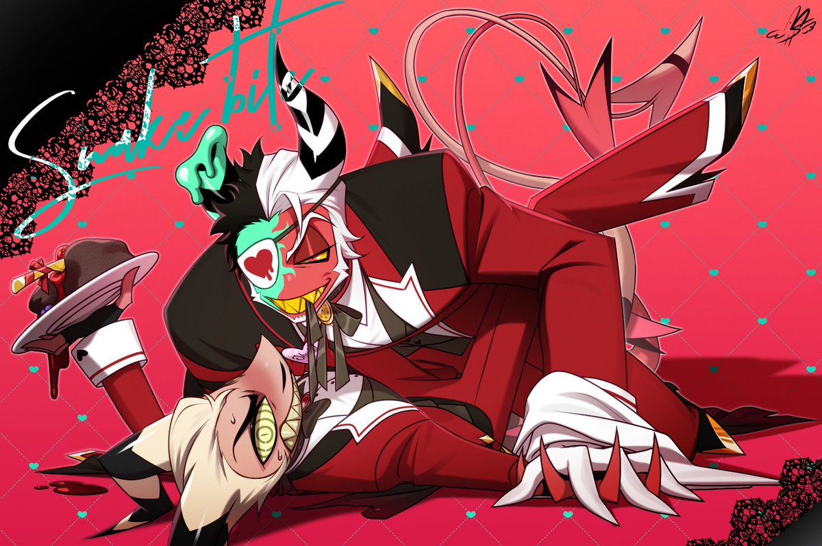 nallali_nal's tweet image. 쉿, 지금은 브레이크 타임입니다~🤫🪝🐍

#HelluvaBoss #Striker #HelluvaBossOC