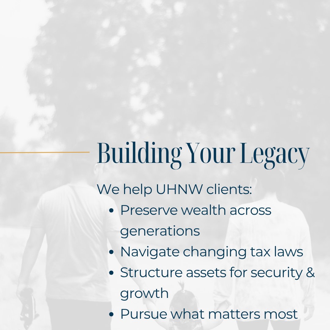 RSandFLLC's tweet photo. With wealth comes complexity, but also opportunity. 💡   

From succession to philanthropy, our team provides trusted guidance to help you build and protect your legacy. The future starts with mindful planning today.   

 #RSF #UltraHighNetWorth #GenerationalWealth https://t.co/WYEBvXjxdE
