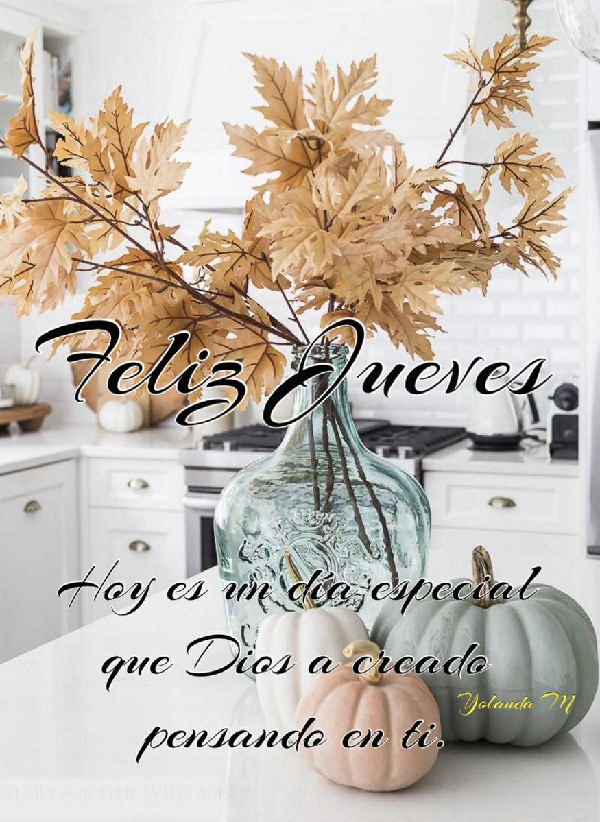 Buenos dias, hoy es un dia especial porque Dios lo hizo pensando en nosotros, su amor nunca acaba, y cada mañana nos muestra su amor, con cada rayo de sol, con el aire que respiramos, y con su cuidado. 
Que tengan un bendecido dia, en Jesus. Amen. Feliz Jueves.🍂
