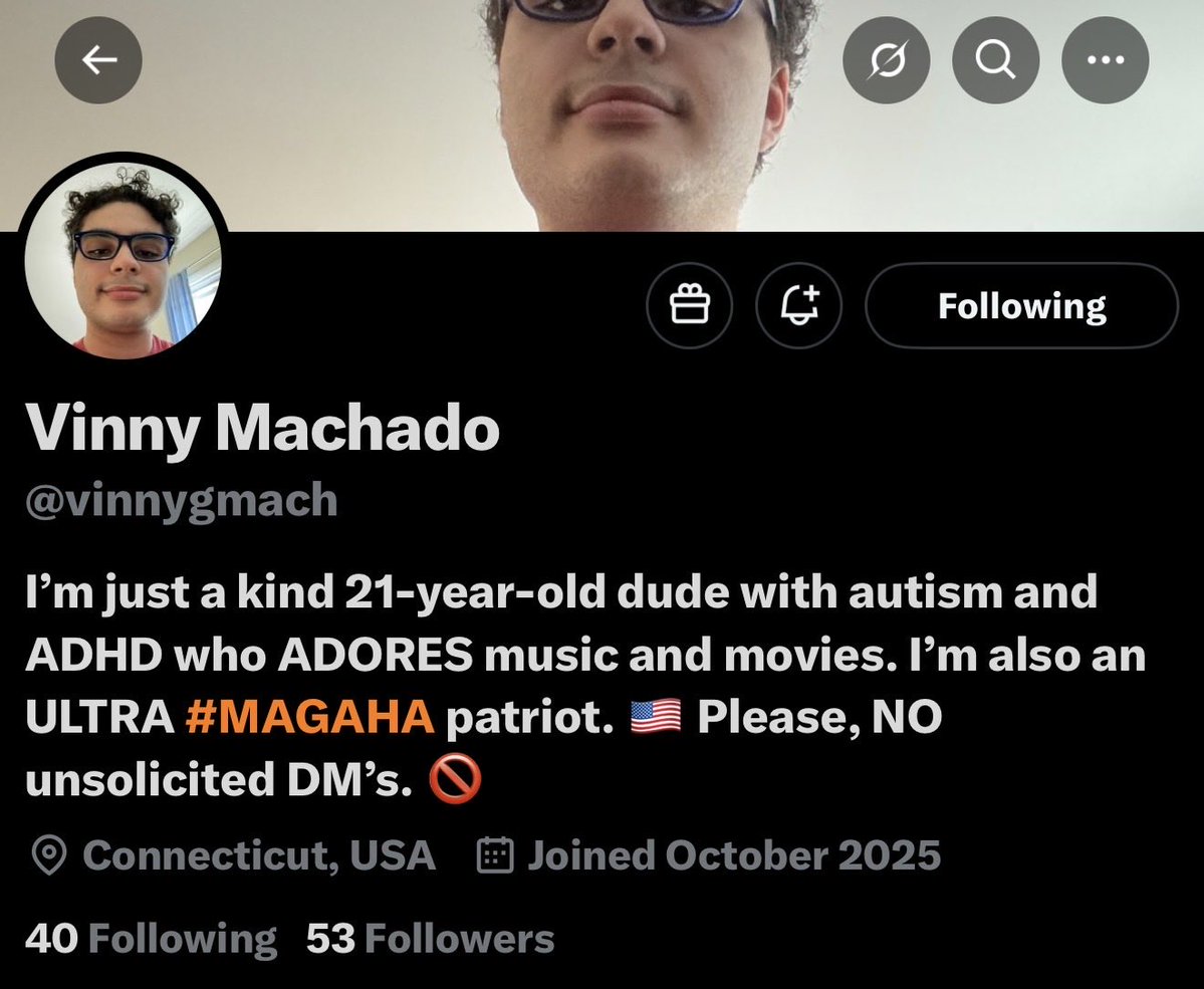 Traditional Thoughts (@dannymsn77) on Twitter photo My guy that you probably know lost his account!
Let’s help him get it back
<a href="/vinnygmach/">Vinny Machado</a> My guy that you probably know lost his account!
Let’s help him get it back
<a href="/vinnygmach/">Vinny Machado</a>