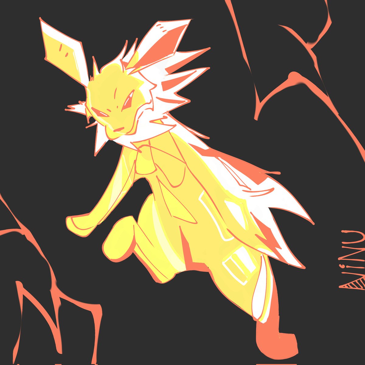 Jolteon >:3

#jolteon #pokemonfanart