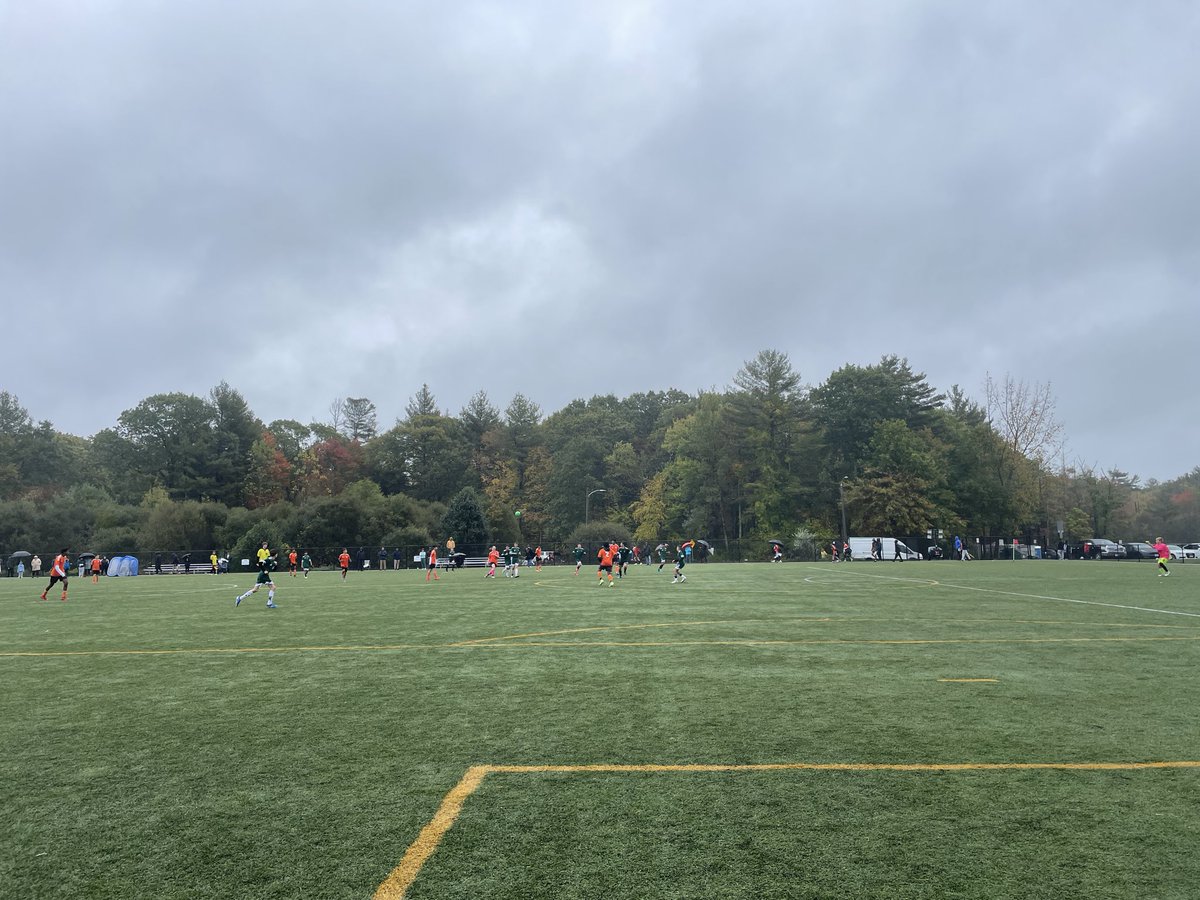 Final day of the Columbus Cup in a Nor’Easter. ⚽️ 🌧️ ☔️ 💨