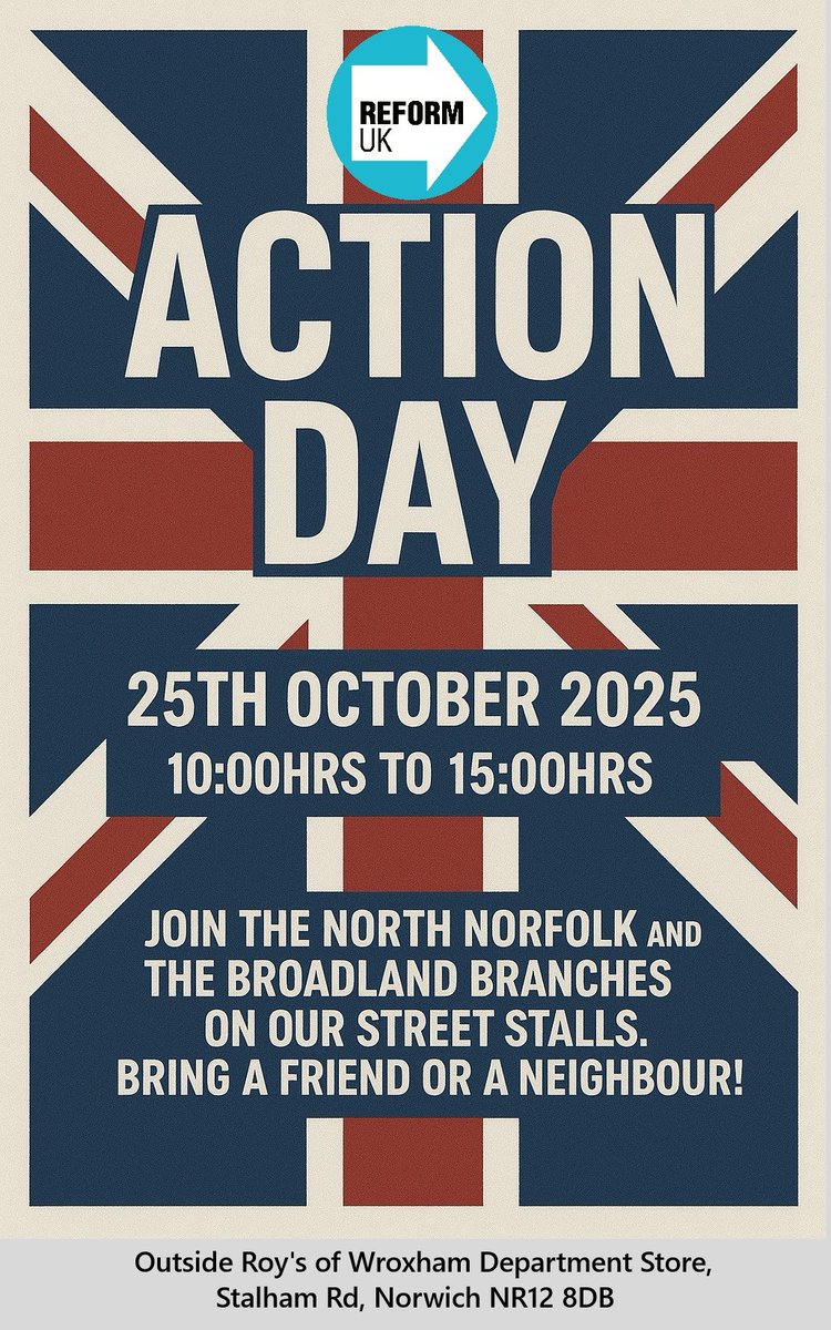 ReformUK - North & North West Norfolk (@reformuk_nnwn) on Twitter photo 